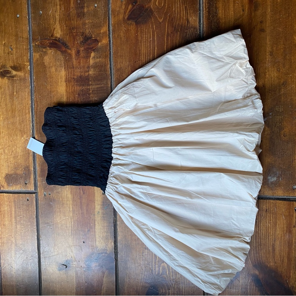 Edit by Nine Black Strapless Dress